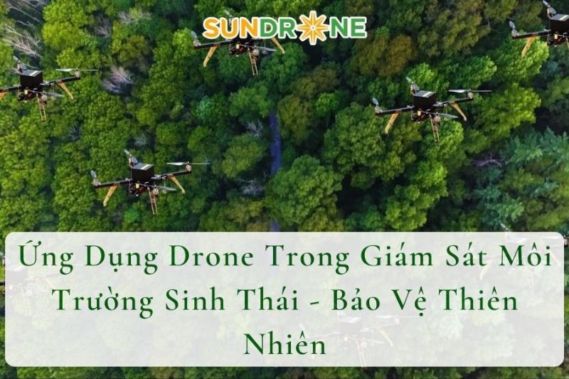 Hình ảnh minh họa việc sử dụng drone giám sát môi trường biển hoặc tàu nghiên cứu khoa học hiện đại.